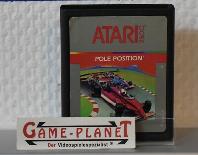 Pole Position Atari 2600 GUT nur Modul Rennsport Formel 1 Namco Ltd Einkaufgp