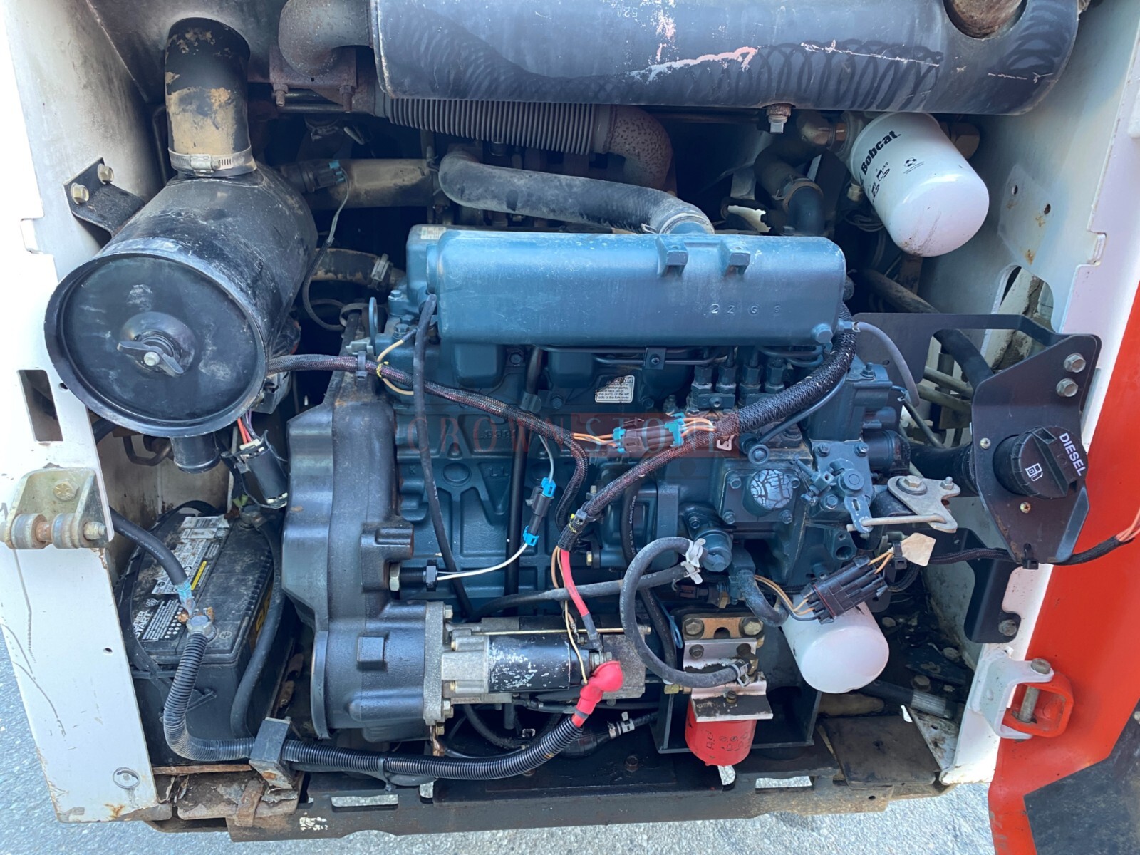 2005 BOBCAT S160 SKID STEER LOADER, 2160 HRS, EROPS, HEAT, 56 HP PRE