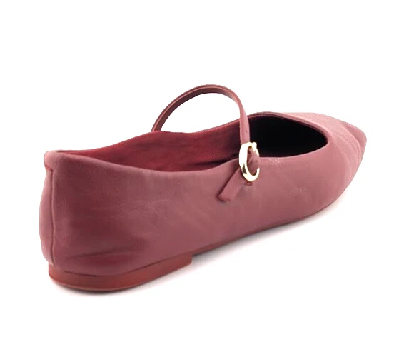 Kenneth Cole New York Mujer Jaspe Rojo Ballet Pisos 7.5 Medianos (B,M) SC2360 Foto 3 de 4