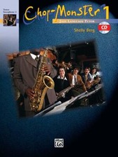 Chop-Monster Book 1 FOR TENOR SAXOPHONE 1 MUSIC BOOK/CD JAZZ LANGUAGE TUTOR NEW