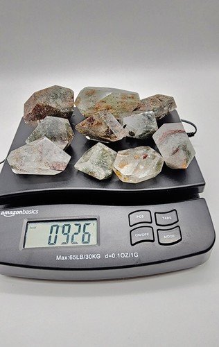 Garden Quartz Freeform Wholesale Lot 10 Pieces, Hand Carved Polished 2 Pounds - Picture 2 of 13