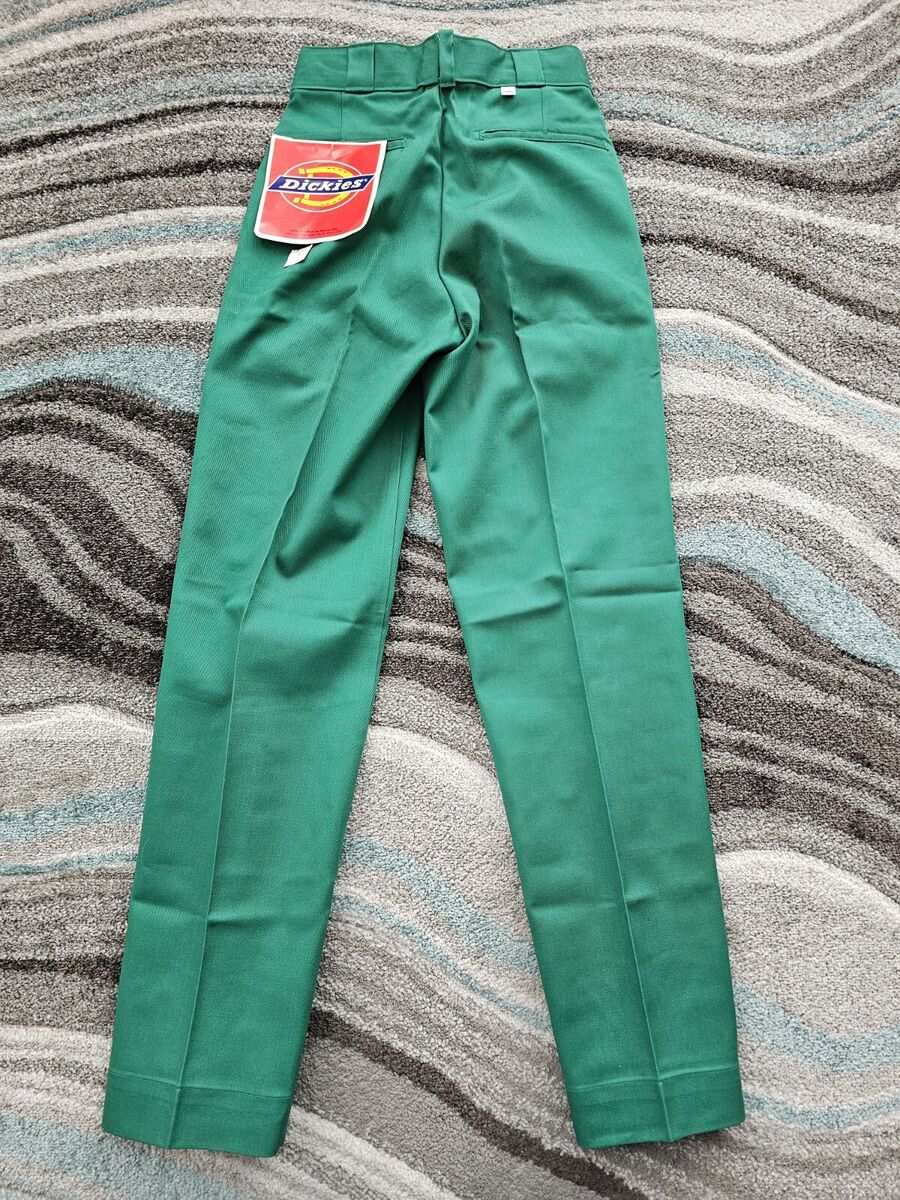 Vintage Dickies Mens Pants 874 32 X 28 Chino Green 70s Nwt Vintage Dickies Mens Pants 874 32 X 28 Chino Green 70s Nwt