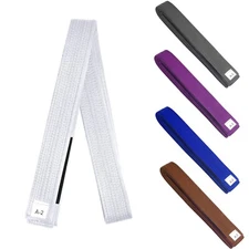 Martial Arts Training Belts Brazilian Jiu Jitsu BJJ Belts For Karate Uniform