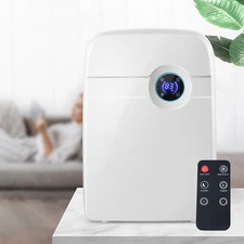 New Home Dehumidifier 2500ml Quiet Small Portable Dehumidifiers Remote 10-20?O