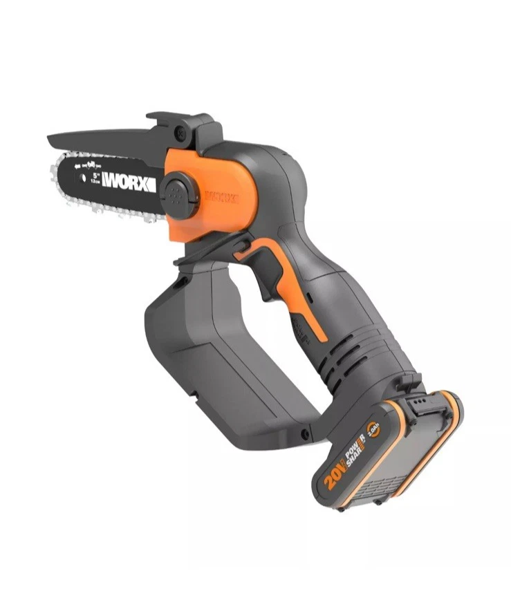 WORX Powershare Cordless Pruning Saw 20V 12cm 2.0Ah Battery & Charger WG324E - Image 3 of 4