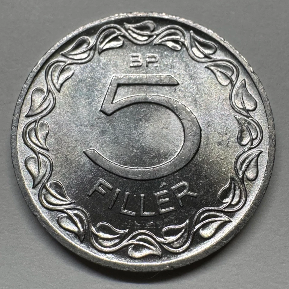 1970 Hungary 5 Filler - Coin #C-027 - Image 2 of 2