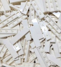 Joblot nuovo di 100 mattonelle Lego bianche originali 1 x 4