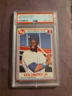 Ken Griffey Jr  Mariners 1990 Post Cereal First Collector Series PSA 7 #23