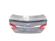 2013 2014 Nissan Sentra Oem Kbd Amethyst Gray Complete Trunk Lid