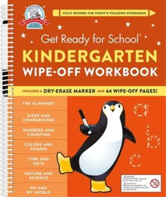 Heather Stella Get Ready for School: Kindergarten Wipe-Off Workbo (Spiral Bound)