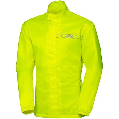 iXS Nimes 3.0 Motorrad Regenjacke Wasserdicht Fluo-Gelb Regenbekleidung 