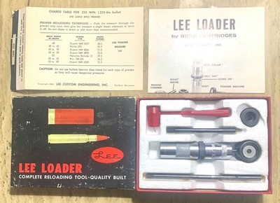 LEE LOADER 225 WINCHESTER VINTAGE DISCONTINUED