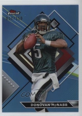 2023 Composite Topps Finest Sky Blue Refractor 30/150 Donovan McNabb #235 1u6