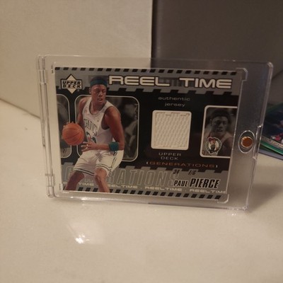2002-03 Upper Deck Generations Reel Time Jersey #PP-J Paul Pierce