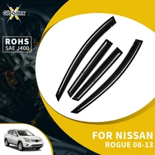 Fits 09-13 Nissan Rogue 14-15 Rogue Select Window Visor Sun Rain Guard US*