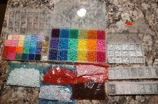 Beads and Small Disks For Jewelry Making Large Lot