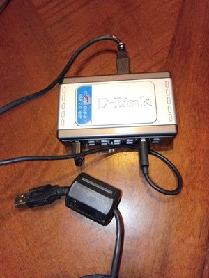 D-Link DUB-H7 7-Port USB 2.0 Hub High Speed Expansion Hub with Cords