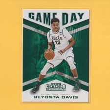 2016 Panini Contenders Draft Picks Game Day #11 Deyonta Davis RC Rookie
