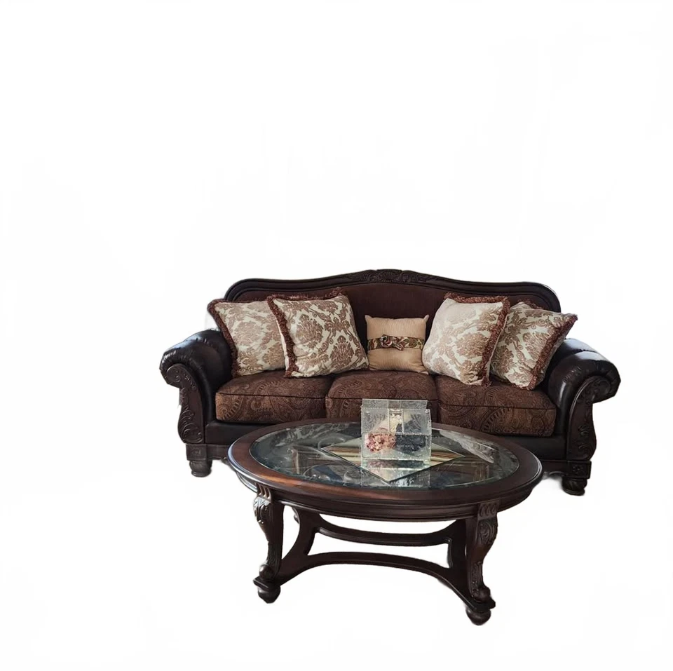 Sofá y Love Seat Ashley North Shore con almohadas personalizadas, se puede comprar por separado. Foto 2 de 4