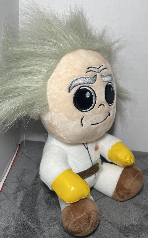 Doc Brown Plush Back to The Future 8” 35th Anniversary Kidrobot Phunny - Image 2 of 4