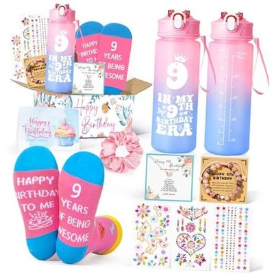 9 Year Old Girl Birthday Gifts, Cute Presents for 9 Year 9th birthday gifts