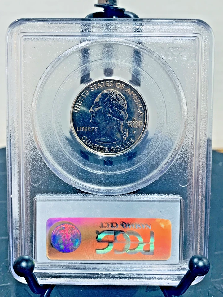 2007-D Washington Quarter Washington PCGS MS67 Mint State 67 #13133834 - Image 2 of 2