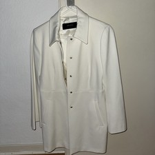 Zara Basic Damen Blazer Sakko Jacke Anzug Weiß Neu Gr. L