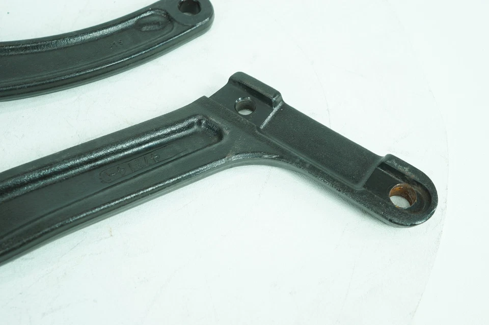 Harley Softail Fat Boy 2004 FLSTFI FABRICANTE DE EQUIPOS ORIGINALES soporte de guardabarros trasero izquierdo y derecho Foto 3 de 4