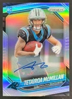 Tetairoa McMillan 2025 Panini Prizm Rookie Auto Silver RC Panthers
