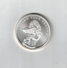 2 oz silver Stand Your Ground  .999 pure silver shield 2020 NRA Women Limited