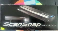 Fujitsu SCANSNAP S1100 Color Image Scanner w Box Portable USB Windows/Mac