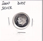 1999 S Roosevelt 90% Silver Dime DCAM GEM PROOF