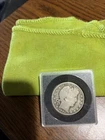 1904 barber half dollar coin silver with case / / below fine