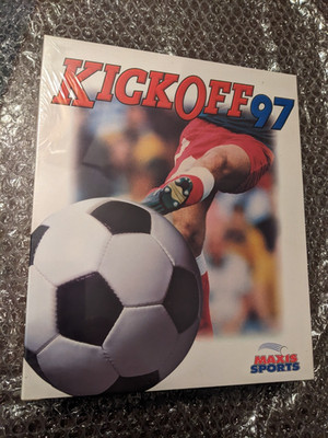 KICK OFF 97 für den PC NEU OVP sealed Big Box von Maxis DEUTSCH