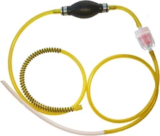 Gastapper Fuel Transfer Pump - 6 Ft Siphon Pump for Gas, Water, Oil, Fluid - Man