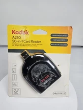 Kodak A250 50-in-1 Card Reader Writer MacOS & PC Compatible 83037-RS USB Read
