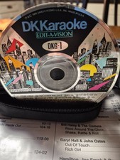 DK KARAOKE EDIT-A-VISION DISC DKG - 1 to 96.. missing c d number 86 - RARE - OOP