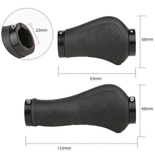 Bicycle Handlebar Grips Long and Short Configuration for Various Bikes - Picture 22 of 40