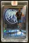 2023-24 Panini Noir Anthony Edwards Emblazoned Ink Auto #/49 Timberwolves