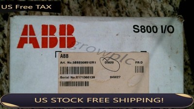 ABB 3BSE008512R1 DIGITAL INPUT MODULE DI820 S800 - FREE SHIPPING