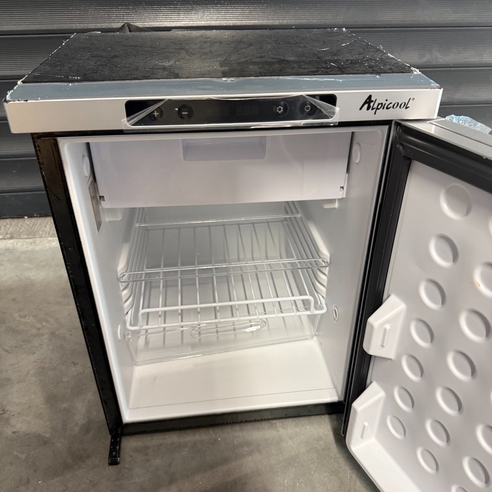 Alpicool 12v Fridge CR50-X Silver Fronted 50L Compressor Fridge FR609 ...