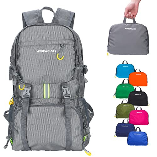 20/35L Lightweight Hiking Backpack, Ultralight Water Resistant Packable