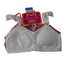 Maidenform Bra Girls Large Bralette and Strappy Racerback Pack of 2 New