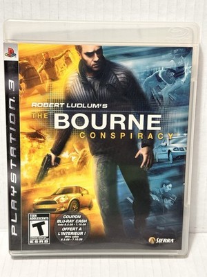 Robert Ludlum's The Bourne Conspiracy (PlayStation 3 PS3, 2008) CIB Complete