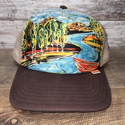 SIMMS FISHING PRODUCTS  Abby Paffrath Hat Foam Mesh Snapback Cap Brown Bill