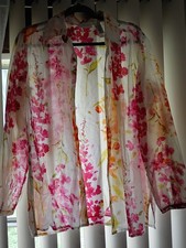 Ladies, Long Sleeve, Flowers Print