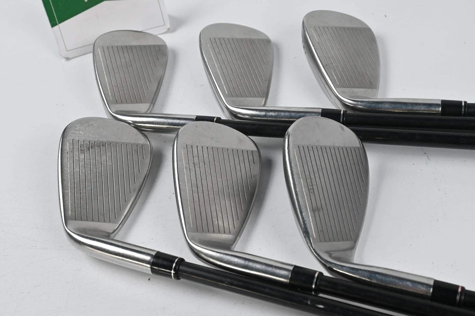 Taylormade M4 Irons / 6-PW+SW / Regular Flex Fujikura Atmos Red 6 Shafts - Image 3 of 4