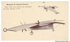 CAR-ADXP6-0316-AVIATION - Monoplan R Esnault-Pelterie - Two Wheels Are Placed