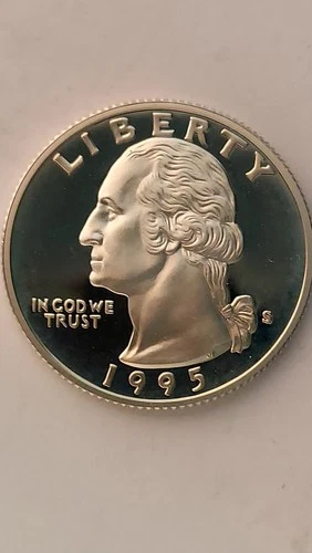 1995-S United States Proof Silver Washington Quarter