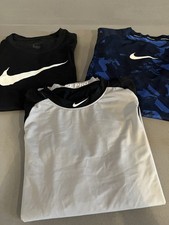 Lot Of 3 Nike Boys Medium Athletic T-shirt Shirts